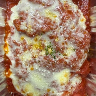 Eggplant parm pasta